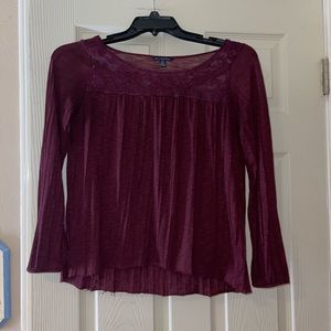 Pretty red long sleeve